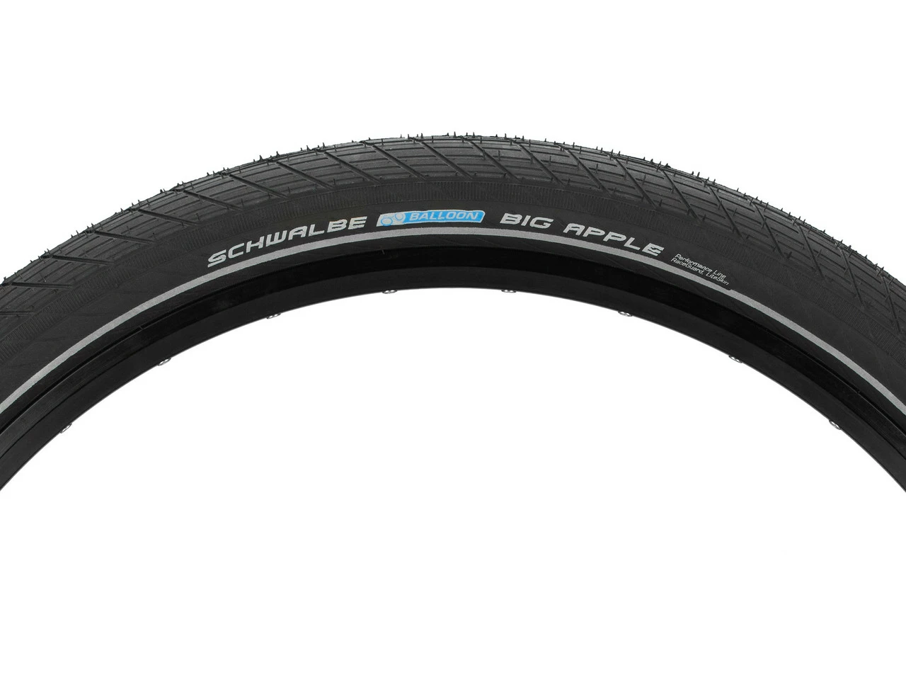 Schwalbe Cubierta De Alambre Big Apple Performance 26" 5 Schwalbe Cubierta De Alambre Big Apple Performance 26" - Imagen 3