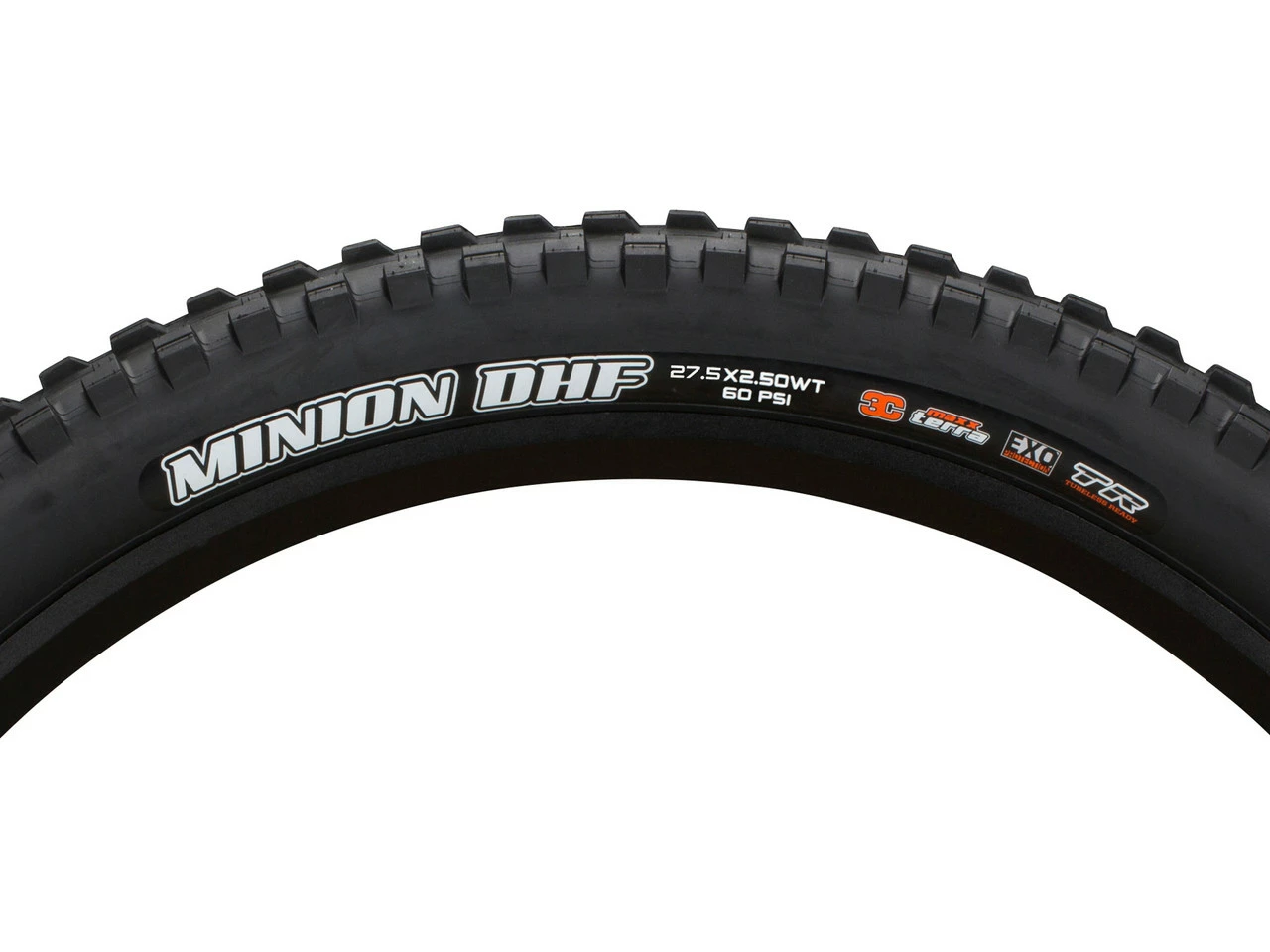 MAXXIS Cubierta Plegable Minion DHF 3C MaxxTerra EXO WT TR 27,5" 5 MAXXIS Cubierta Plegable Minion DHF 3C MaxxTerra EXO WT TR 27,5" - Imagen 3