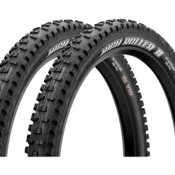 MAXXIS Set De 2 Cubiertas Plegables Highroller II+ Dual EXO TR 27,5+
