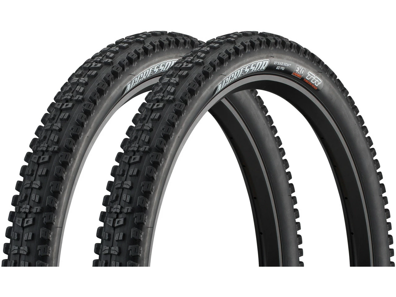 MAXXIS Set De 2 Cubiertas Plegables Aggressor Dual EXO WT TR 27,5" 3 MAXXIS Set De 2 Cubiertas Plegables Aggressor Dual EXO WT TR 27,5"