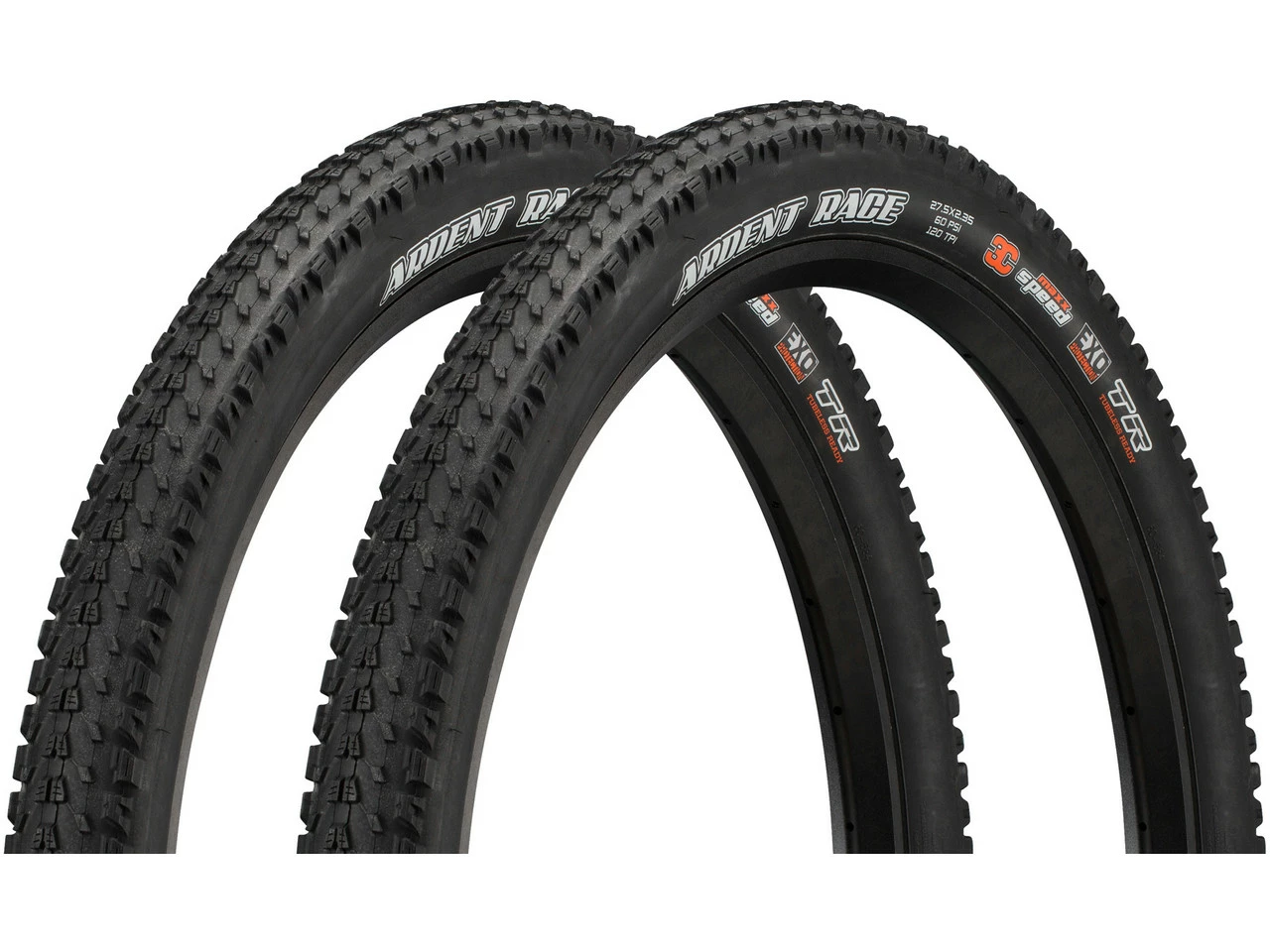MAXXIS Set De 2 Cubiertas Plegables Ardent Race 3C MaxxSpeed EXO TR 27,5" 3 MAXXIS Set De 2 Cubiertas Plegables Ardent Race 3C MaxxSpeed EXO TR 27,5"