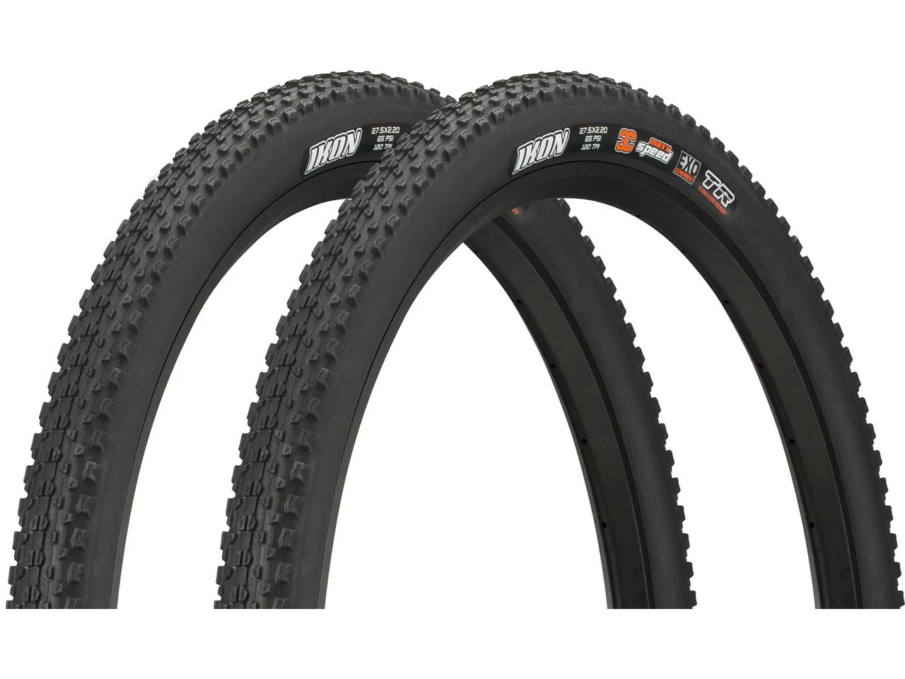 MAXXIS Set De 2 Cubiertas Plegables Ikon 3C MaxxSpeed EXO TR 27,5" 3 MAXXIS Set De 2 Cubiertas Plegables Ikon 3C MaxxSpeed EXO TR 27,5"