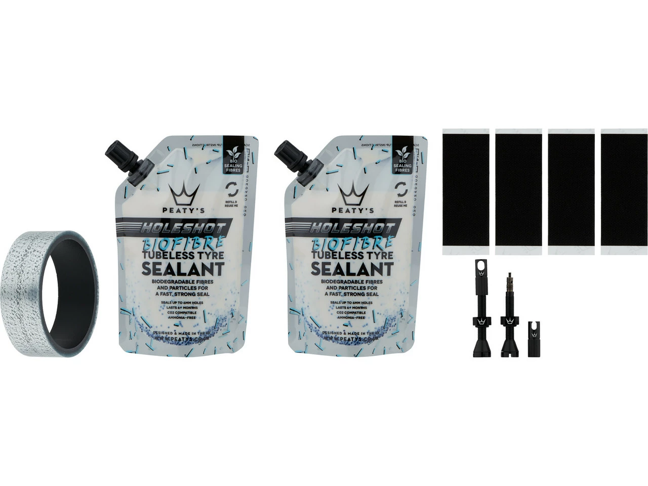 Peatys Kit De Conversión Holeshot Tubeless Conversion Kit 7 Peatys Kit De Conversión Holeshot Tubeless Conversion Kit - Imagen 5