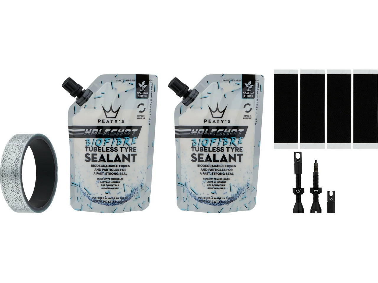 Peatys Kit De Conversión Holeshot Tubeless Conversion Kit 15 Peatys Kit De Conversión Holeshot Tubeless Conversion Kit - Imagen 13